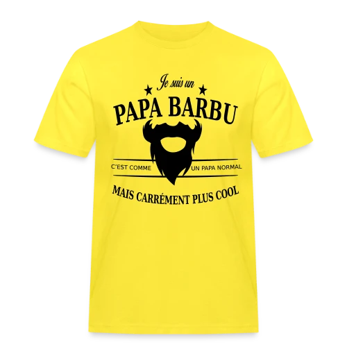 Papa Stylé Barbu - T-shirt Workwear homme