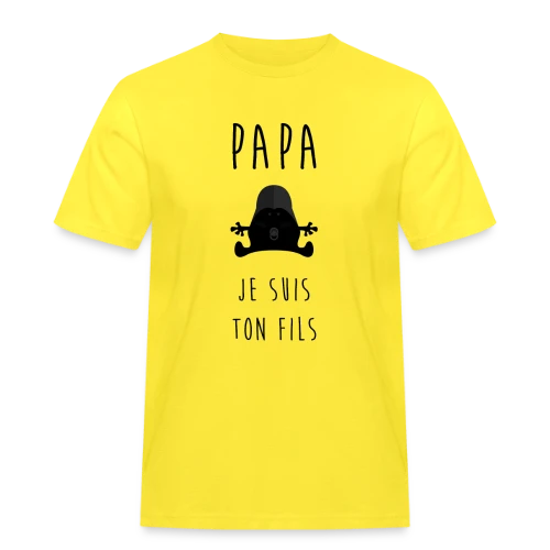 T-shirt Iconique "Je suis ton père" - Cadeau Papa - T-shirt Workwear homme
