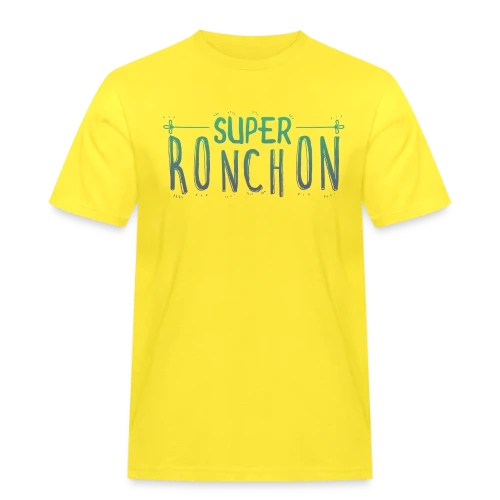 Le Super Ronchon Vert - T-shirt Workwear homme