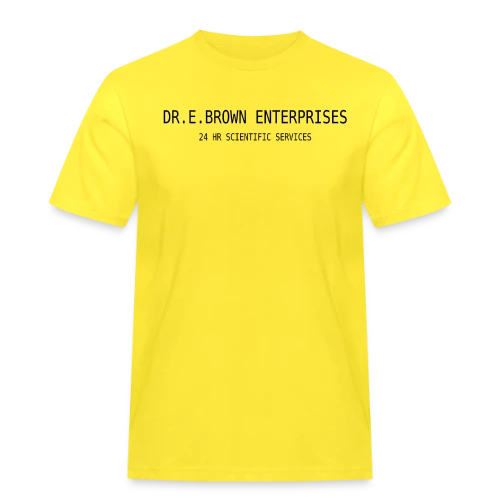 Dr. Brown : Architecte du Temps - T-shirt Workwear homme