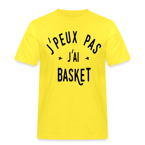 Je peux pas, j'ai basket ! - T-shirt Workwear homme