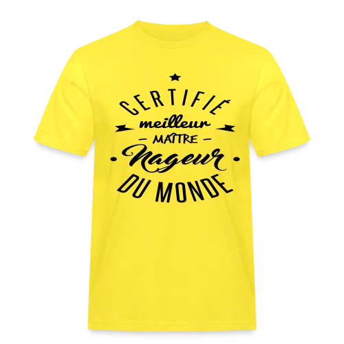 T-shirt Le Meilleur Maître-Nageur - T-shirt Workwear homme