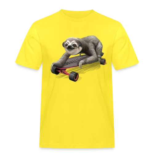 Paresseux Skateur Stylé - T-shirt Workwear homme