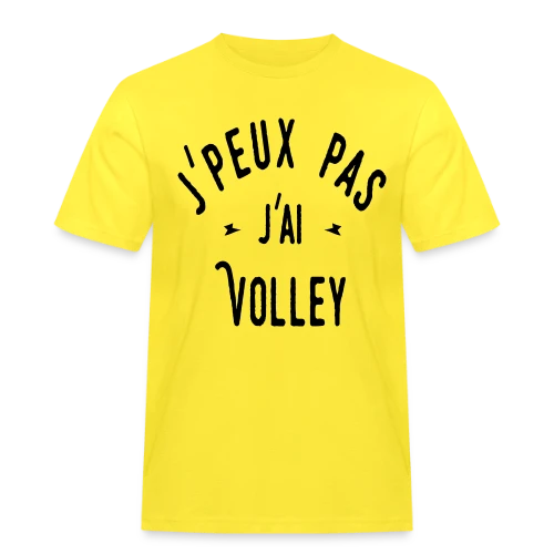 T-shirt J'peux pas j'ai Volley - Humour Sportif - T-shirt Workwear homme