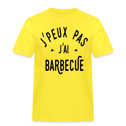 J'PEUX PAS J'AI BARBECUE - Humour & Grillades - T-shirt Workwear homme