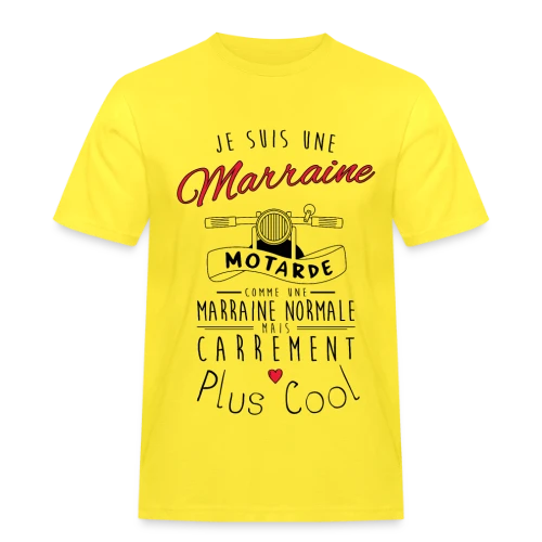 T-shirt Marraine Motarde : Carrément la Plus Cool ! - T-shirt Workwear homme