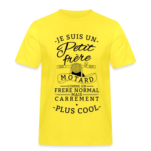 Petit Frère Motard : Tellement Plus Cool - T-shirt Workwear homme