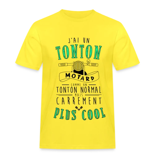 Mon Tonton Motard, le plus cool ! - T-shirt Workwear homme