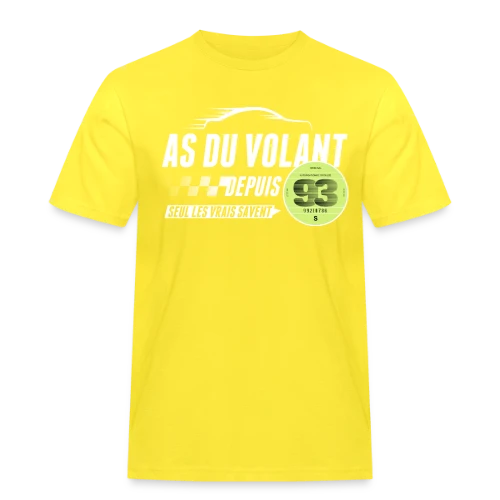 L'As du Volant du 93 - T-shirt Workwear homme