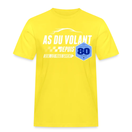 As du Volant depuis 1980 - T-Shirt Humoristique - T-shirt Workwear homme