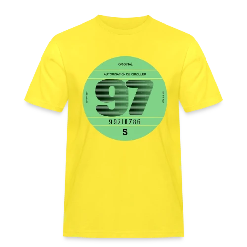 France Rétro 1997 : L'Icône Automobile Vintage - T-shirt Workwear homme