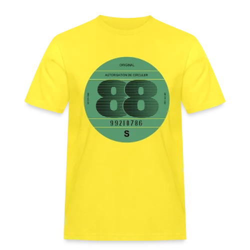 T-shirt "France 1988" | Automobile Rétro Vintage - T-shirt Workwear homme