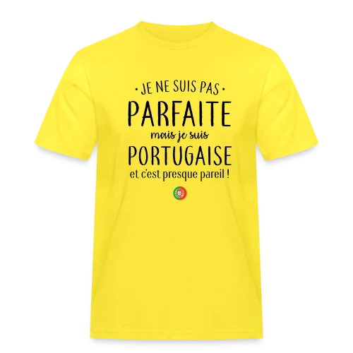 Pas Parfaite, Juste Italienne ! - T-shirt Workwear homme