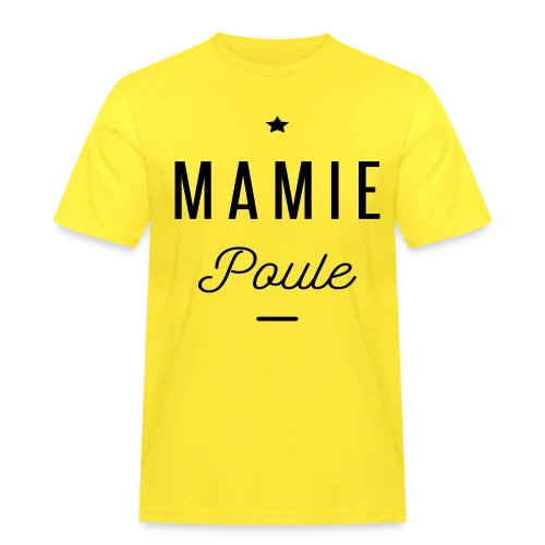 T-shirt Super Mamie Poule - T-shirt Workwear homme