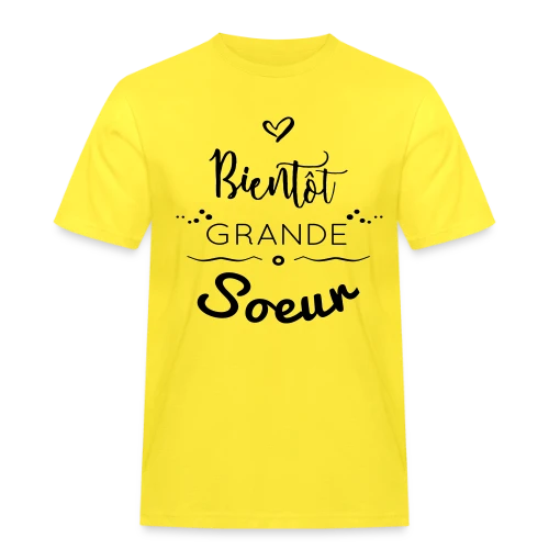 Bientôt Grande Sœur - T-shirt Workwear homme