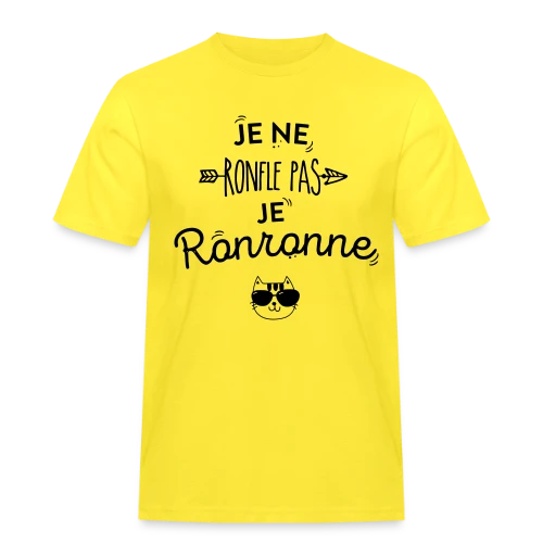 Je Ronronne - T-shirt Workwear homme