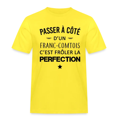 Franc-Comtois : Touchez la Perfection du Doigt - T-shirt Workwear homme