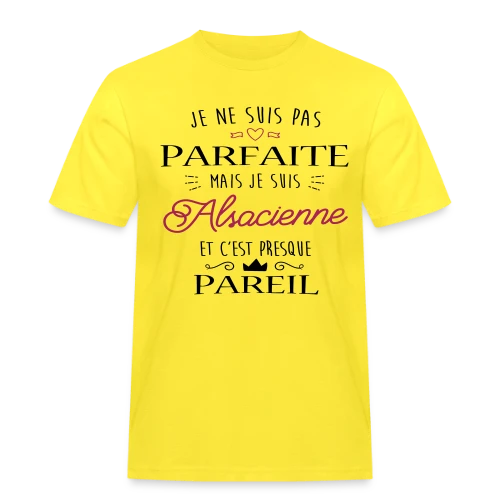 Pas Parfaite Mais Alsacienne - T-shirt Workwear homme