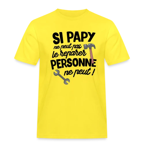 Super Papy Bricoleur - T-shirt Workwear homme