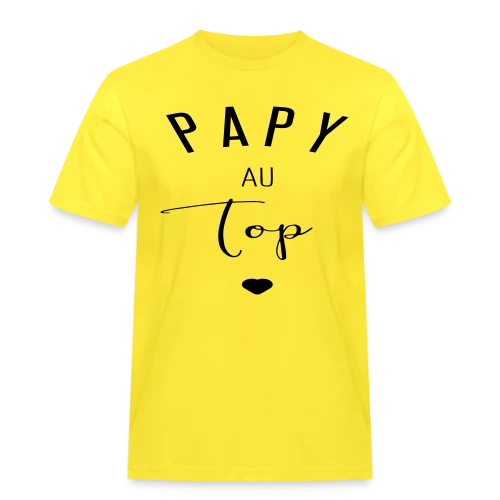 T-shirt Papy au Top - T-shirt Workwear homme