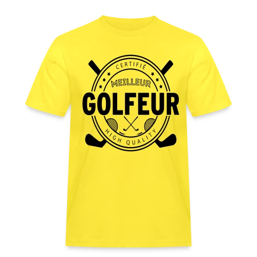 T-shirt Le Super Golfeur - Cadeau Idéal Passion Golf - T-shirt Workwear homme
