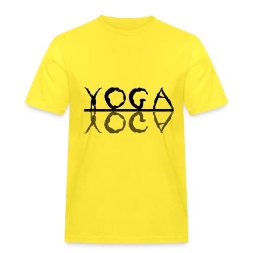 T-Shirt Yoga: L'Essence du Bien-être - T-shirt Workwear homme