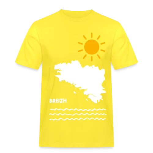 Breizh Soleil Mer - T-shirt Workwear homme