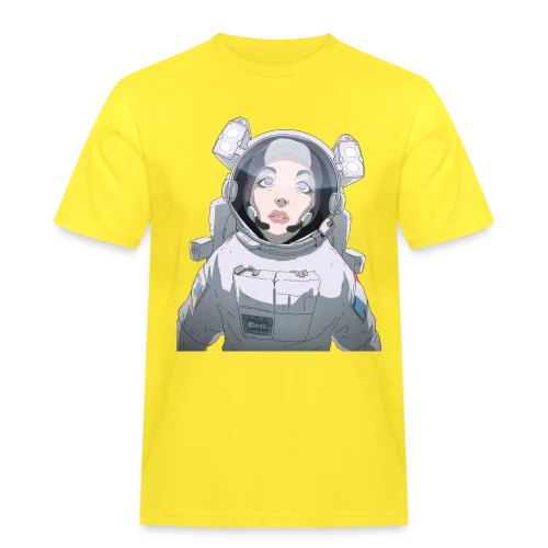 Astronaute Féminine Espace - T-shirt Workwear homme