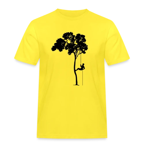 T-shirt Passion Grimpeur d'Arbre & Abseil - T-shirt Workwear homme