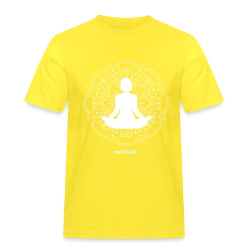 T-Shirt Yoga: Harmonie Corps & Esprit - T-shirt Workwear homme