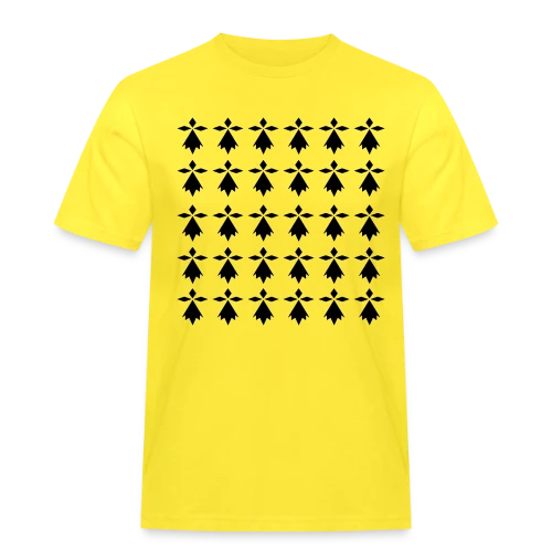 Motif Hermines Bretonnes - T-shirt Workwear homme