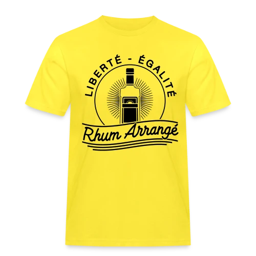 Liberté, Égalité, Rhum Arrangé : Le T-Shirt Fun - T-shirt Workwear homme