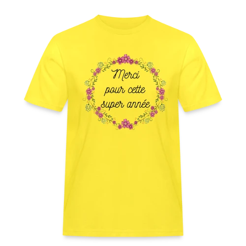 Merci pour cette Année Incroyable - T-shirt Workwear homme