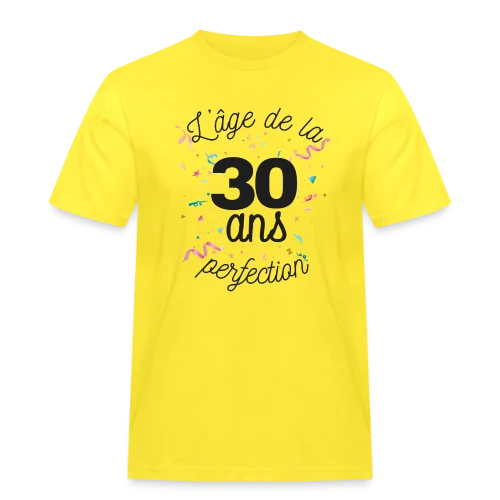 30 Ans : L'Âge de la Perfection - T-shirt Workwear homme