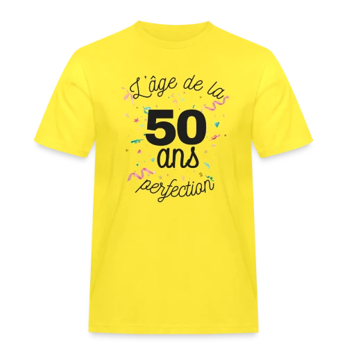 50 ans : L'Âge de la Perfection - T-shirt Workwear homme