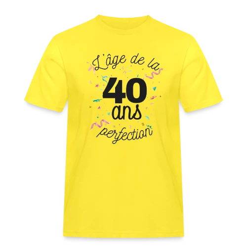 40 Ans : L'Âge de la Perfection - T-shirt Workwear homme