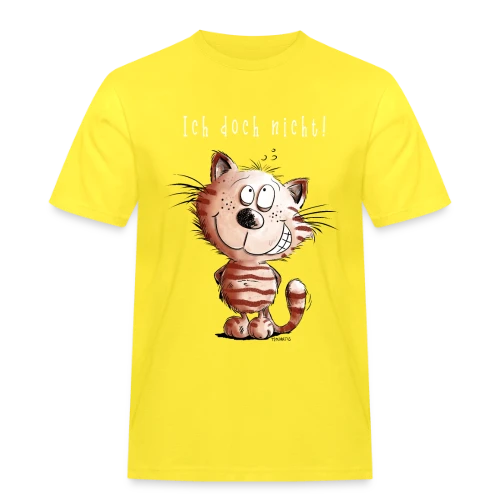 Pas moi, la chatte coquine - T-shirt humour félin - T-shirt Workwear homme