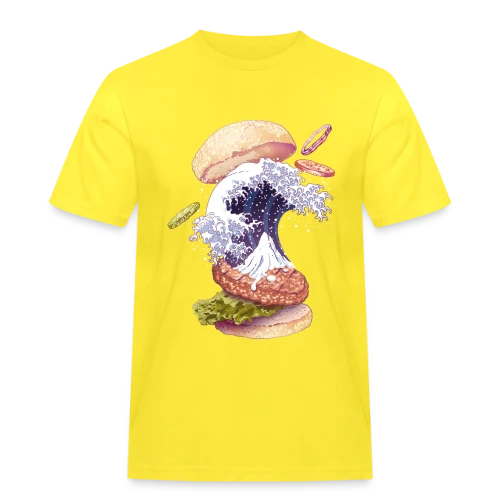 La Vague Gourmande de Kanagawa - T-shirt Workwear homme