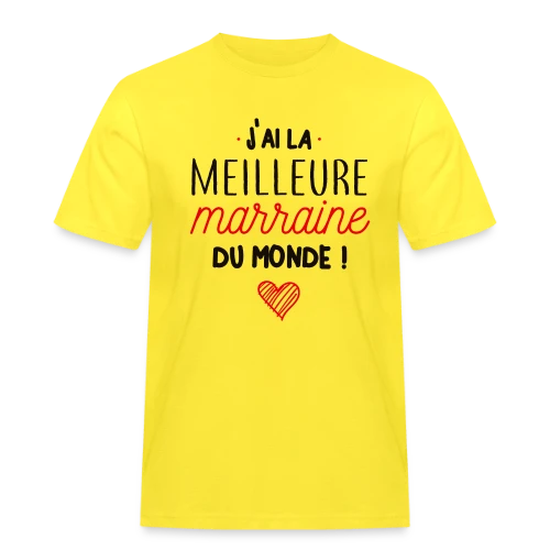 Ma Marraine, la Meilleure du Monde - T-shirt Workwear homme