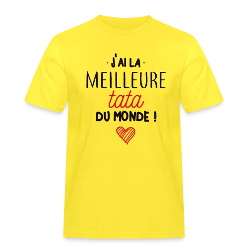 T-Shirt La Meilleure Tata du Monde - T-shirt Workwear homme