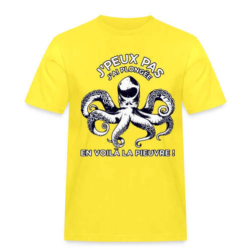 J'peux pas J'ai Plongée ! | T-Shirt Passion Sous-Marine - T-shirt Workwear homme
