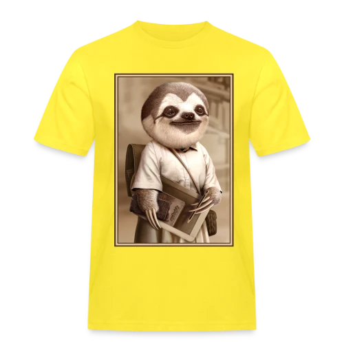 Le Paresseux Écolier - T-shirt Workwear homme