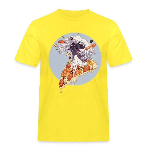 La Grande Vague de Pizza Kanagawa - T-shirt Workwear homme