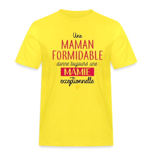 T-shirt Mamie Exceptionnelle - T-shirt Workwear homme