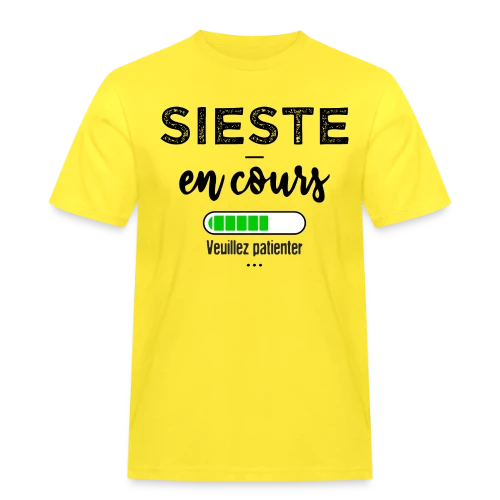 Sieste en cours, ne pas déranger ! - T-shirt Workwear homme