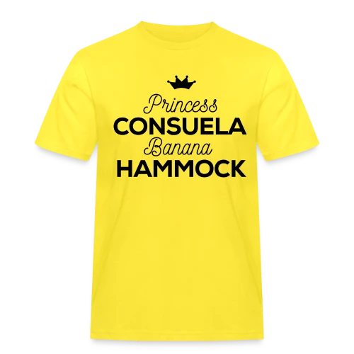 Princess Consuela Banana Hammock - T-shirt Culte Friends - T-shirt Workwear homme
