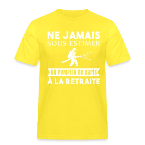 Pompier de Paris Retraité - T-shirt Workwear homme
