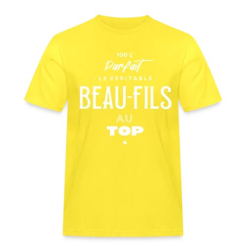 T-Shirt Beau-fils au Top : Cadeau Humour & Original - T-shirt Workwear homme