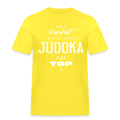 Judoka au Top : La Légende du Dojo - T-shirt Workwear homme