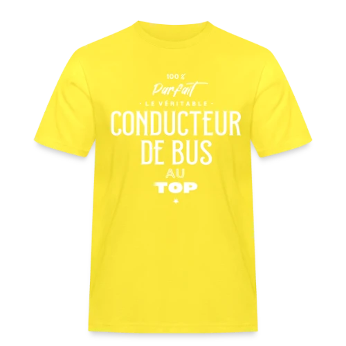 Le Chauffeur de Bus au Top - T-shirt Workwear homme